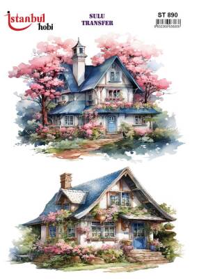 İstanbul Hobi Sulu Transfer 25x35 cm ST 890 - 1