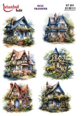 İstanbul Hobi Sulu Transfer 25x35 cm ST 891 - 1