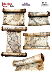 İstanbul Hobi Sulu Transfer 25x35 cm ST 911 - 1