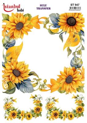 İstanbul Hobi Sulu Transfer 25x35 cm ST 947 - 1