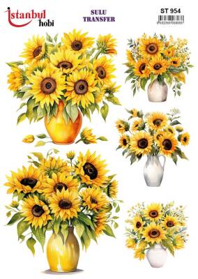 İstanbul Hobi Sulu Transfer 25x35 cm ST 954 - 1