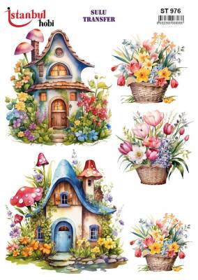 İstanbul Hobi Sulu Transfer 25x35 cm ST 976 - 1