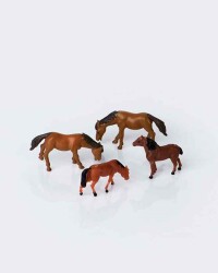 Kahverengi At 1/100 2 Adet - Eshel