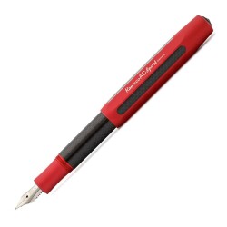 Kaweco AC Sport Dolma Kalem Siyah/Kırmızı F Uç 10000357 - Kaweco