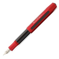 Kaweco AC Sport Dolma Kalem Siyah/Kırmızı M Uç 10000358 - Kaweco