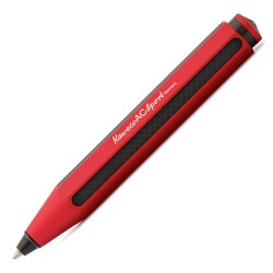 Kaweco AC Sport Tükenmez Kalem Siyah/Kırmızı 10000355 - Kaweco