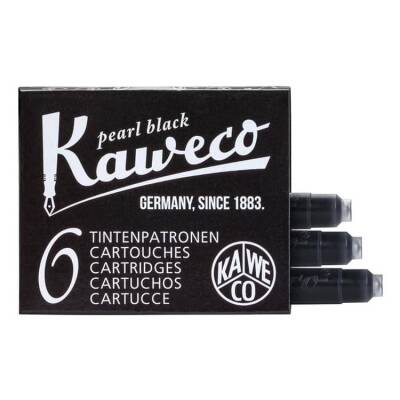 Kaweco Kartuş Mürekkep 6'lı Kutu SİYAH 10000257 - 1