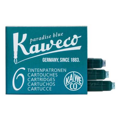 Kaweco Kartuş Mürekkep 6'lı Kutu TURKUAZ 10000260 - 1