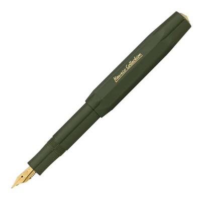 Kaweco Klasik Sport Collection Dolma Kalem Dark Olive B Uç 10002298 - 1