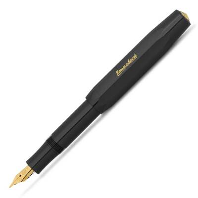 Kaweco Klasik Sport Dolma Kalem Siyah F Uç 10000004 - 1