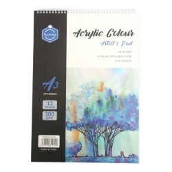 Keep Smiling Akrilik Boya Defteri 300 gr A3 12 yp - 1