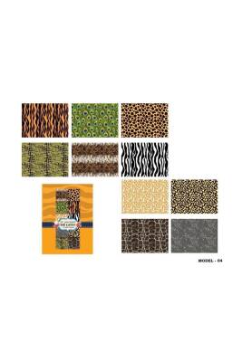 Keskin Color Çift Taraflı Hobi Kartonu 25x35 cm 10 Tabaka Safari - 1