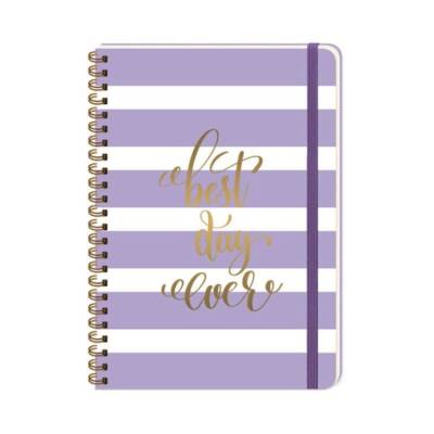 Keskin Color Daily Notes Sert Kapak Spiralli Defter A5 80 yp Çizgili - Muse Best Day Ever - 1