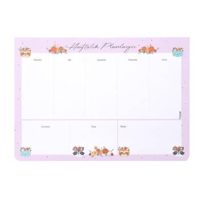 Keskin Color Haftalık Planlayıcı 17x24 cm Pets - 1