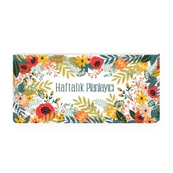 Keskin Color Haftalık Planner Blok 12x26 cm. Spring - 1