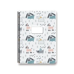 Keskin Color Pets Spiralli Defter 16,5x22,5 cm 80 yp Çizgili - 1