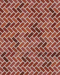 Kırmızı Zikzak Desenli Karton Duvar 1/100 3 Adet - Eshel