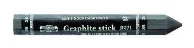 Koh-i Noor Jumbo Graphite Stick 2B Ağaçsız Kalın Grafit Füzen Kalem - 1
