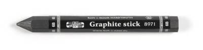 Koh-i Noor Jumbo Graphite Stick 6B Ağaçsız Kalın Grafit Füzen Kalem - 1
