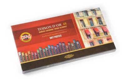 Koh-i Noor Toison D'or Soft Pastel Boya 48 Renk - 1