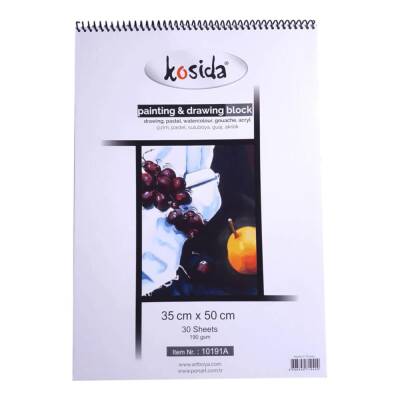 Kosida Painting & Drawing Block 35x50 cm 190 gr 30 yp - 1