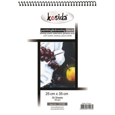 Kosida Painting & Drawing Blok 25x35 cm 190 gr 30 yp - 1