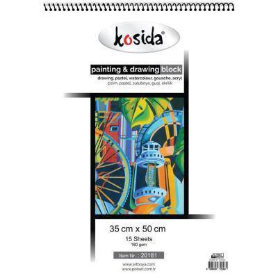 Kosida Painting & Drawing Blok 35x50 cm 180 gr 15 yp - 1