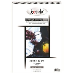 Kosida Painting & Drawing Blok 35x50 cm 190 gr 25 yp - 1