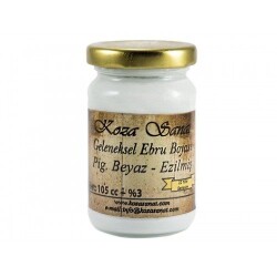 Koza GELENEKSEL Ebru Boyası 105 cc. Pigment Beyaz - 1