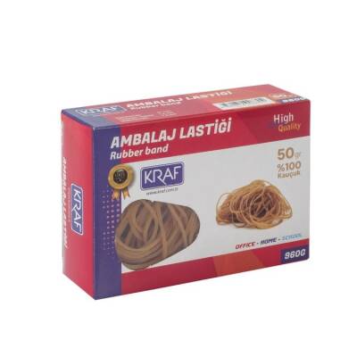 Kraf Ambalaj Lastiği %100 Kauçuk 50 gr. - 1