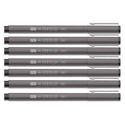 Kraf Drawing Pen Çizim Kalemi 7'li Set - 1