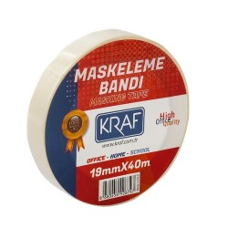 Kraf Maskeleme Bandı 19 mm x 40 mt. - 1