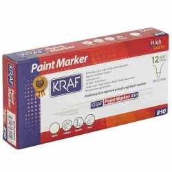 Kraf Paint Marker 810 BEYAZ - 1