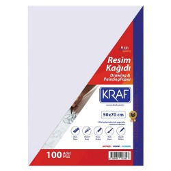 Kraf Resim Kağıdı 50x70 cm 100'lü Paket - 1