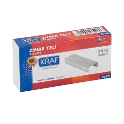Kraf Zımba Teli 24/6 1000'li 235G - Kraf