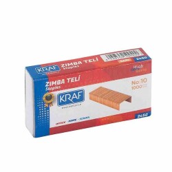 Kraf Zımba Teli No:10 Sarı 1000'li 245G - 1