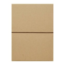 Kraft Kapaklı Lastikli Sketchbook 180 Derece Açılabilir A5 80 yp. - 3