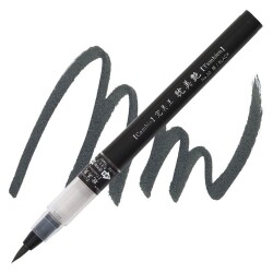 Kuretake Cambio Tambien Brush Pen No:20 BLACK - 1