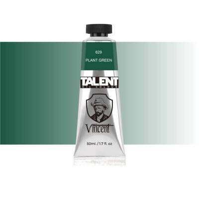 / l / /Vincent Talent Yağlı Boya 50 ml 629 PLANT GREEN - 1