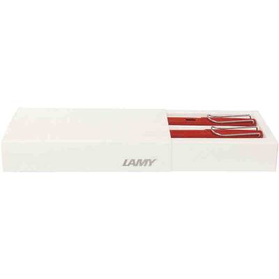 Lamy safari Dolma Kalem + Roller Kalem Seti 16-M/316 Kırmızı - 1