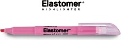 Lineplus Elastomer Fosforlu Kalem Pastel Renkler 6'lı Paket - 3