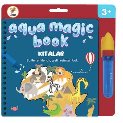 Lino Aqua Magic Book Sihirli Boyama Kitabı KITALAR - 1