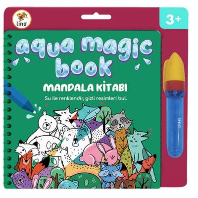 Lino Aqua Magic Book Sihirli Boyama Kitabı MANDALA - 1