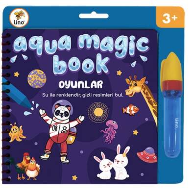 Lino Aqua Magic Book Sihirli Boyama Kitabı OYUNLAR - 1