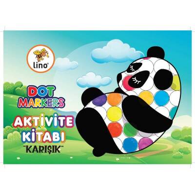 Lino Dot Markers Boyama Aktivite Kitabı KARIŞIK - 1