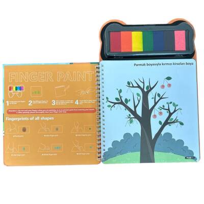 Lino Parmak Boyama Aktivite Kitabı ANIMAL LP-600 - 3