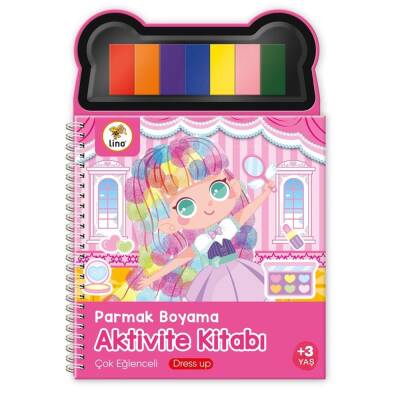 Lino Parmak Boyama Aktivite Kitabı DRESS UP LP-602 - 1