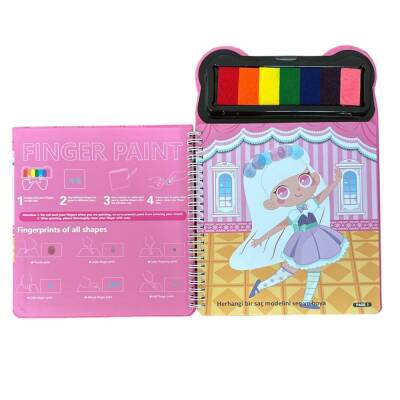 Lino Parmak Boyama Aktivite Kitabı DRESS UP LP-602 - 3