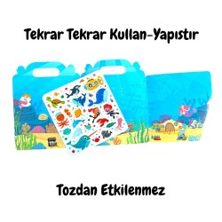 Lino Tekrar Tekrar Kullanılabilen İlk Sticker Kitabım OCEAN ANIMALS LS-502 - 2