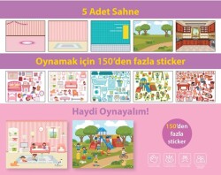 Lino Tekrar Tekrar Kullanılabilen Sticker Pad GÜNLÜK HAYAT LS-602 - 2